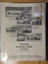 Triumphadv 165 advertisement for sale  Utica