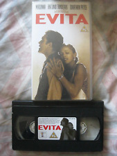 Evita vhs video. for sale  MELTON MOWBRAY