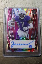 2024 Leaf Metal Jordan Hudson Pink Rookie Auto /7 for sale  Shipping to South Africa