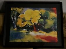 Watercolor forest large for sale  Killeen