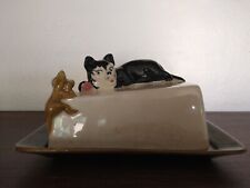 cat butter dish for sale  WISBECH