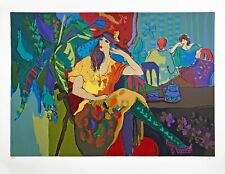 ISAAC MAIMON "MESA PARA UM" 1991 | GRANDE SERIGRAFIA ASSINADA 31X40" | OUTROS DISPONÍVEIS comprar usado  Enviando para Brazil