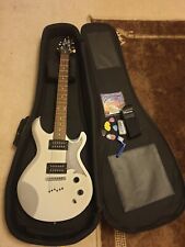 Used, CORT Z-22 ZENOX ELETTRIC GUITAR SILVER SPARKLE for sale  Shipping to South Africa