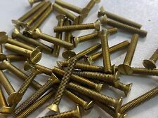 Brass metric countersunk for sale  LEICESTER