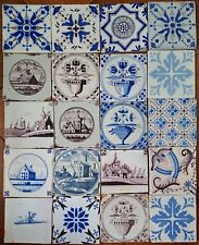 20 azulejos antiguos de Delft segunda mano  Embacar hacia Argentina