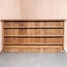 Antique Pine Shelving Dresser Top Rack Victorian Delft Country 19th Century for sale  Shipping to South Africa