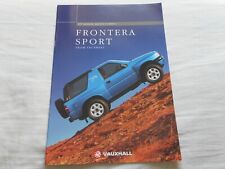1997 vauxhall frontera for sale  WATERLOOVILLE