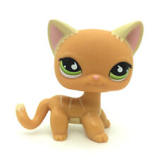 #525 Littlest Pet Shop Collection LPS Green Eye Krótkie włosy Kitty Cat na sprzedaż  Wysyłka do Poland