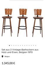 Vintage barhocker set gebraucht kaufen  Mannheim