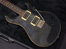 Guitarra elétrica PRS Custom 24 10TOP cinza preta 2008 usada com estojo rígido, usado comprar usado  Enviando para Brazil