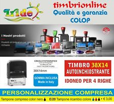 Timbro colop personalizzato usato  Montichiari