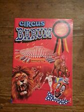 Broschüre circus barum gebraucht kaufen  Langelsheim