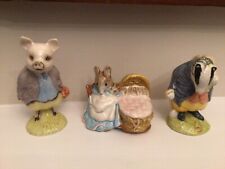 Beatrix potter figure3royal for sale  CHATHAM