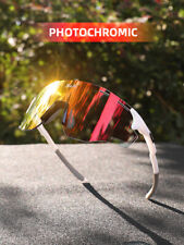 Óculos de sol esportivo ciclismo óculos polarizados fotocromáticos óculos de bicicleta UV400 comprar usado  Enviando para Brazil