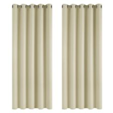 Used, Deconovo Bedroom Blackout Curtains Super Soft Thermal Insulated Eyelet 66x63 in for sale  Shipping to South Africa