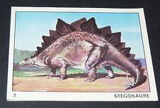 Stegosaur dinosaur panini d'occasion  Expédié en Belgium