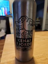 Kenai Fjords Travel Stainless Steel Hiking Water Bottle Screw Top Lid 16 Oz for sale  Shipping to South Africa