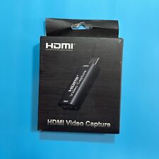 Tarjeta de captura de video HDMI USB/4K 60fps grabadora para transmisión de video en vivo juegos segunda mano  Embacar hacia Argentina