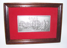 Framed pewter commemorative for sale  Rockwood