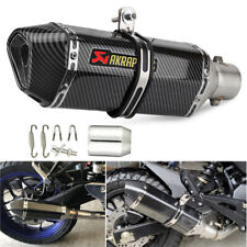 Used, Slip-on 51mm Universal Motorcycle Exhaust Muffler Pipe with DB Killer Silencer for sale  Shipping to South Africa