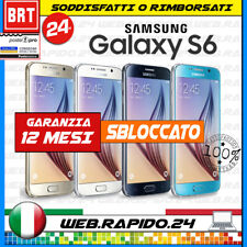 A+++ SMARTPHONE SAMSUNG GALAXY S6 G920 32GB G920V G920F BUONO GARANZIA ITALIA! usato  Napoli