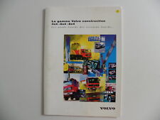 Brochure camion volvo d'occasion  France