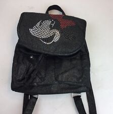 BOLSO DE MOCHILA MINNIE MOUSE DISDISNEY LLEVAR MEZCLILLA DIAMANTES DE IMITACIÓN BRILLANTES, usado segunda mano  Embacar hacia Mexico