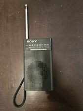 Sony ICF-P26 Black Pocket FM/AM Radio w/ Built-in Speaker & Headphone Jack  for sale  Shipping to South Africa