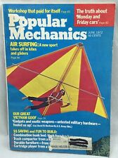 Usado, Vintage Aug 1972 POPULAR MECHANICS Magazine Air Surfing Hang Gliders Móveis comprar usado  Enviando para Brazil