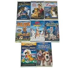 Lote de 8 cães VHS Family: todos os cães vão para o céu Air Bud gatos e cães Shiloh 2, usado comprar usado  Enviando para Brazil