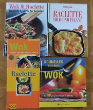 Kochbücher wok raclette gebraucht kaufen  Lonsee
