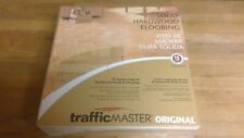 (2) Traffic Master Original Solid Beech Hardwood Parquet Flooring (20 sq ft) for sale  Shipping to South Africa