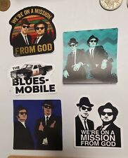 Blues Brothers Movie Jake & Elwood STICKERS VARIETY PACK of 5 for sale  Shipping to South Africa