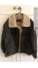Real leather shearling for sale  LYMINGTON