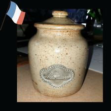 French stoneware mustard d'occasion  Bléré
