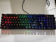 Havic RGB Backlit Mechanical Gaming Keyboard HV-KB393L, used for sale  Shipping to South Africa