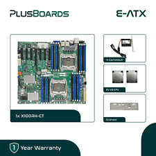 Placa madre Supermicro X10DRH-CT LGA 2011-3 C612 SAS NVR servidor de almacenamiento NAS, usado segunda mano  Embacar hacia Mexico