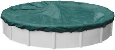 28' Round Above Ground Swimming Pool Winter Cover Teal Green Robelle 3928-4, used for sale  Shipping to South Africa