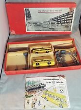 VINTAGE TOY ARISTO-CRAFT HO ELECTRIC TROLLEY BUS SYSTEM MADE IN WEST GERMANY BOX, usado comprar usado  Enviando para Brazil