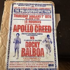 Rocky poster spectrum for sale  Chicago