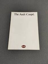 Audi coupe catalog d'occasion  Expédié en Belgium