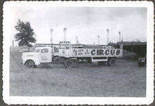 Varas de lona e caminhão de equipamento Hagen Bros Circus Big Top foto 1951 comprar usado  Enviando para Brazil