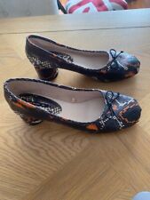 Zara leather shoes for sale  LONDON