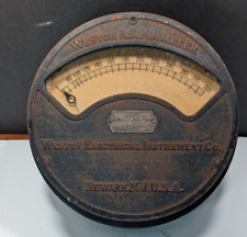 Instrumento eléctrico Weston modelo 151 A.C. amperímetro medidor vintage segunda mano  Embacar hacia Argentina