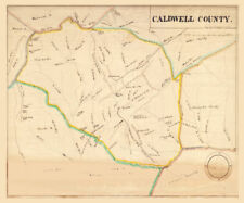 1878 map caldwell for sale  Saint Augustine