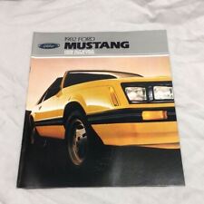 Ford Mustang 1982 folleto de ventas GLX GT nuevo en caja sellada segunda mano  Embacar hacia Argentina