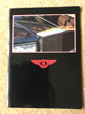 Bentley range brochure for sale  NORWICH