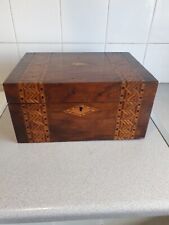 Victorian walnut inlaid for sale  ENFIELD