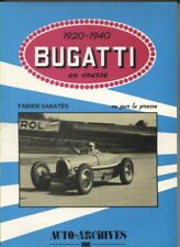 Bugatti recueil articles d'occasion  Caderousse