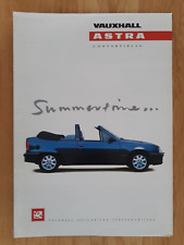Vauxhall astra convertibles for sale  BOURNE